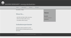 Desktop Screenshot of jg-eberhardt.de